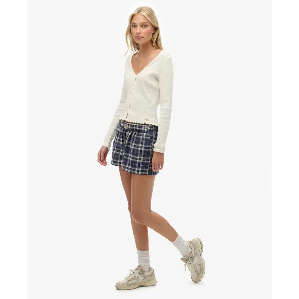 Fascia elastico in cotone a quadri donna Superdry 6/6