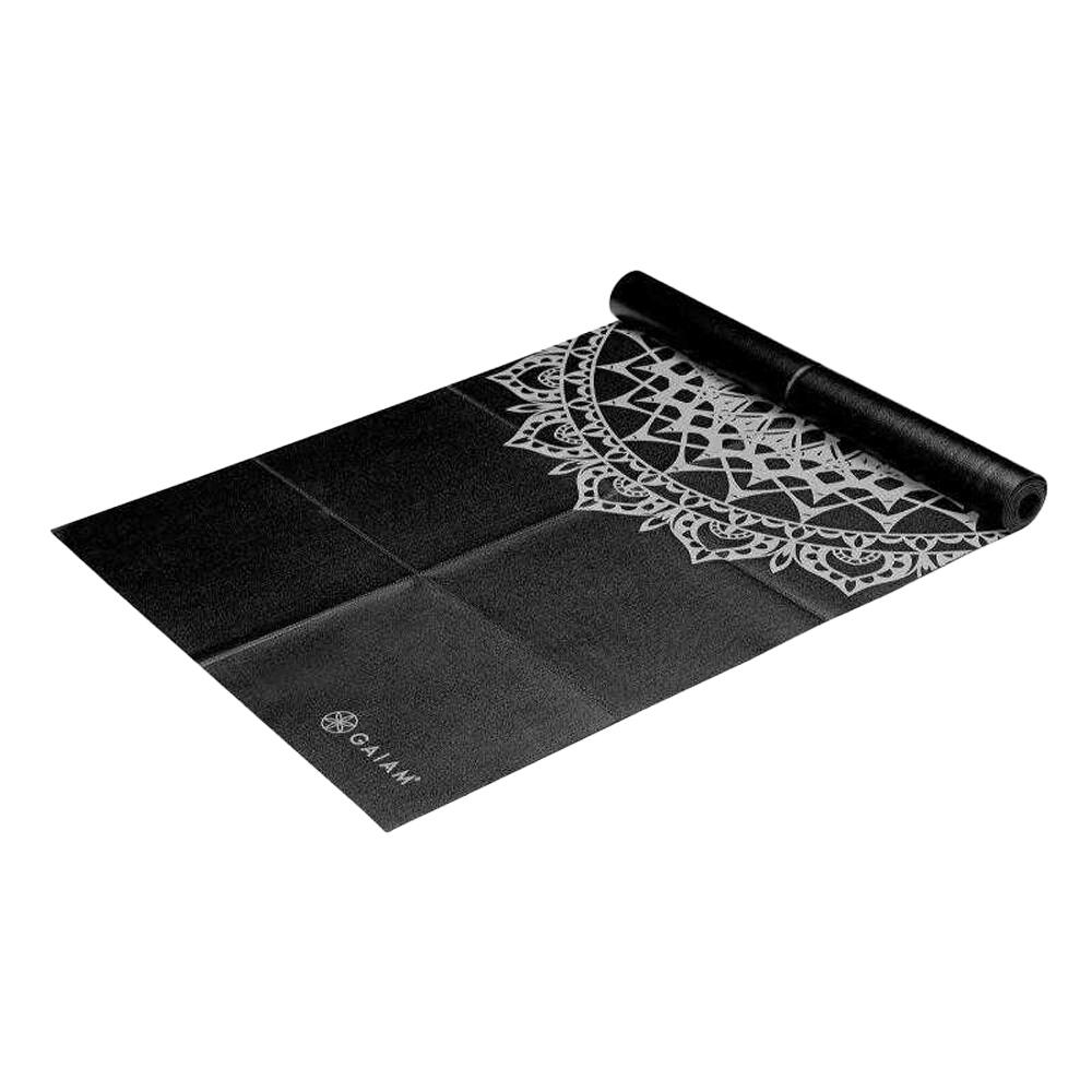 Tapis De Yoga Motif/style Marrakech (Bleu Nuit) Taille unique 3/4
