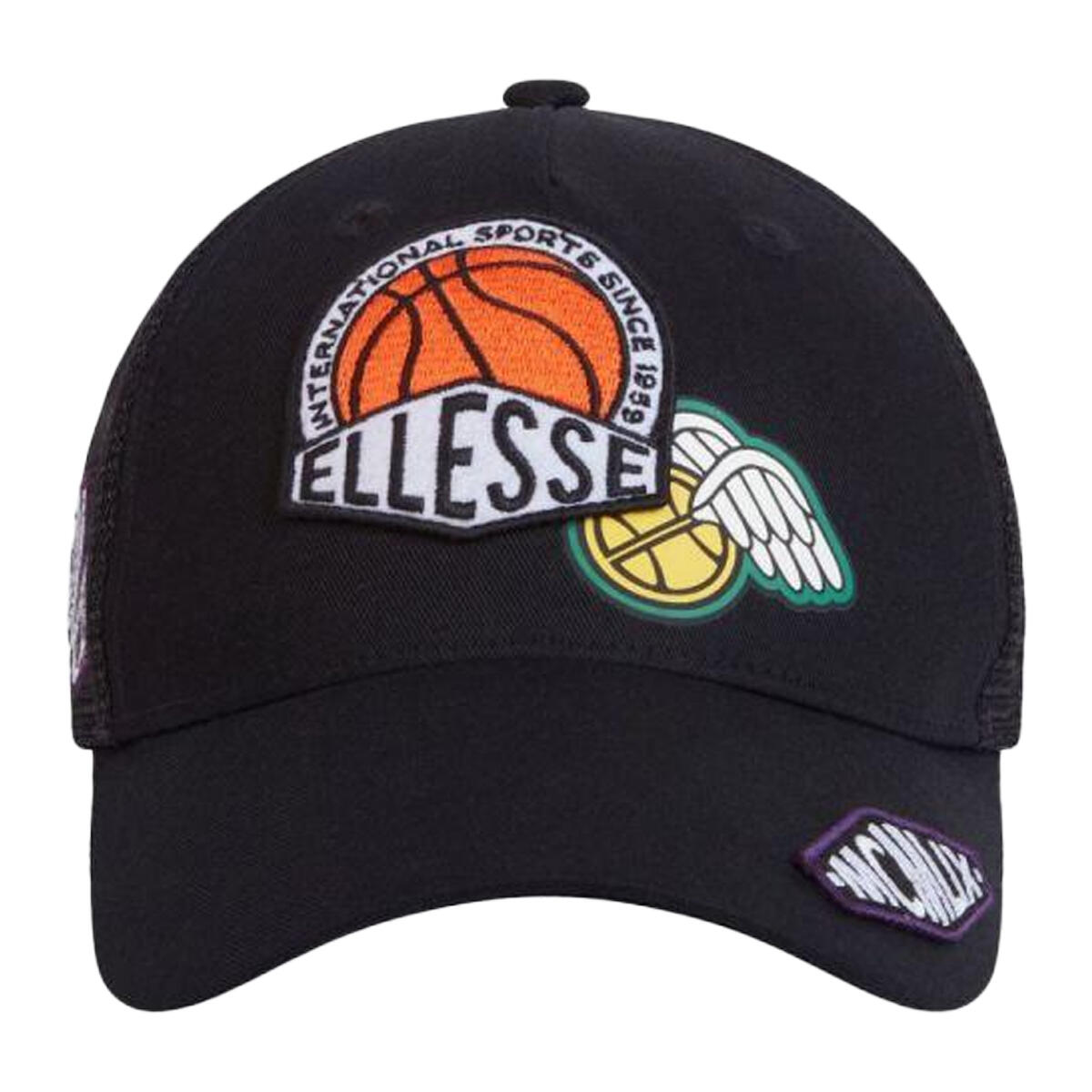 Gorra Divida para Hombre Negro 2/4