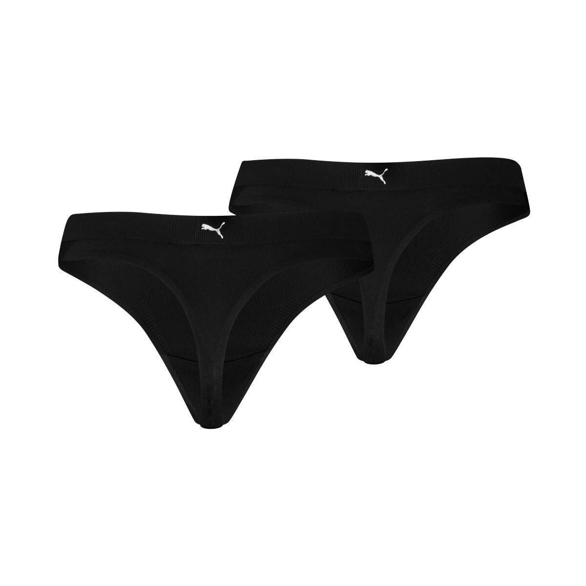 Puma String de Sport Femme 3D Knit Lot de 2 Noir 4/5