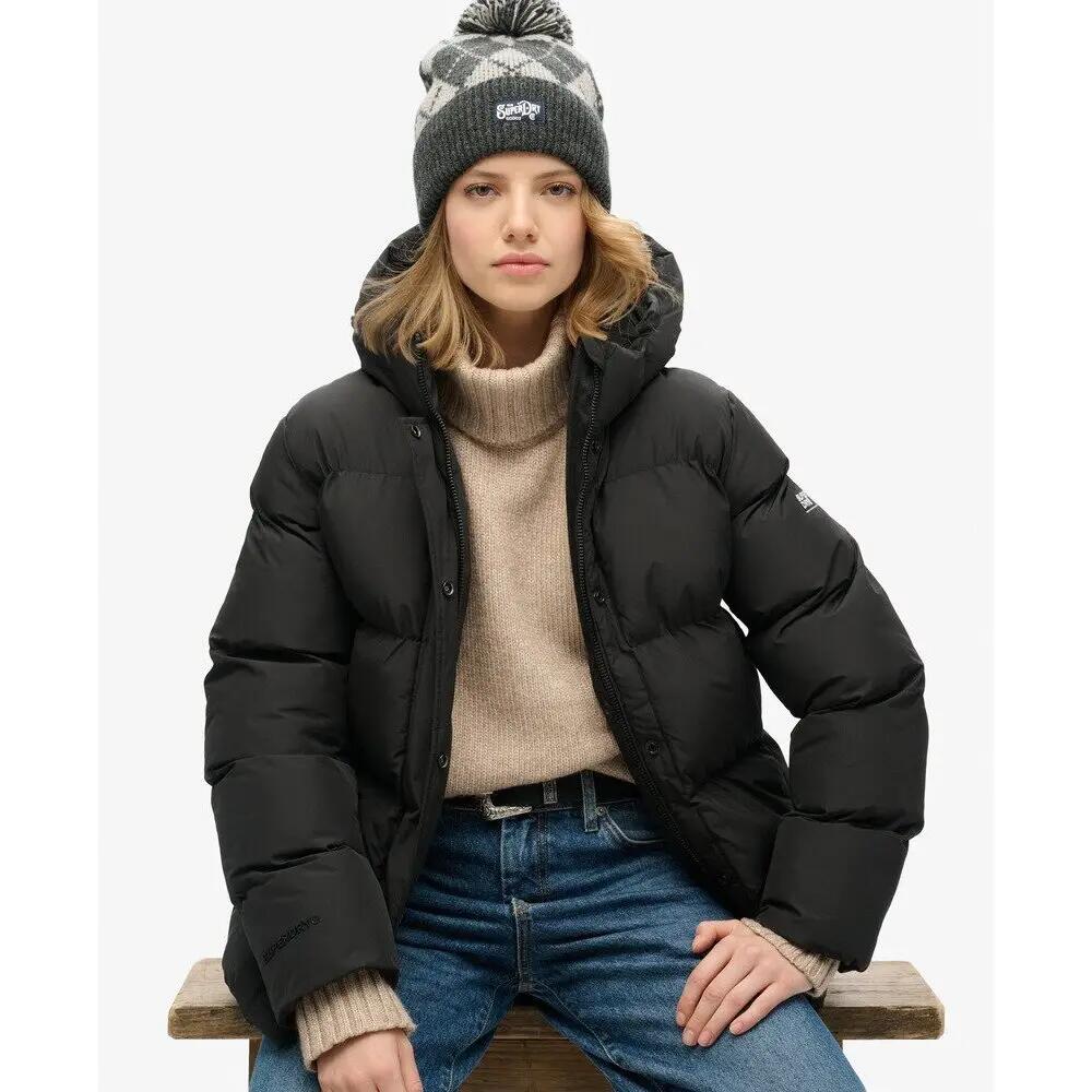 Plumífero con capucha de mujer Superdry 3/7