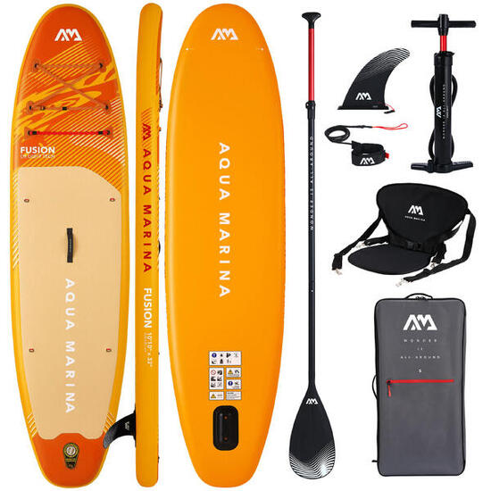 Aqua Marina Fusion aufblasbares SUP-Board 330 cm 2026 + Kajaksitz