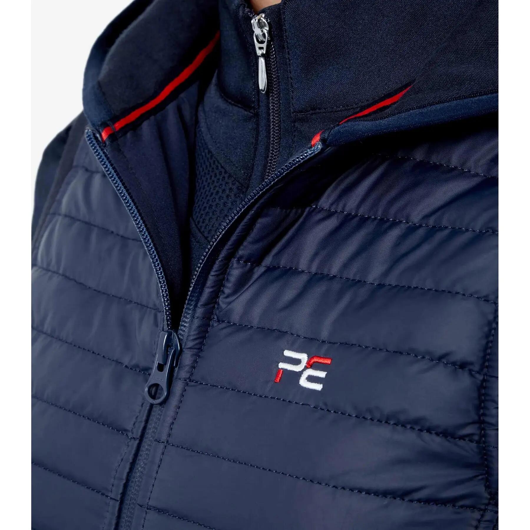 Doudoune sans manche technique hybride femme Premier Equine Lamera 3/4