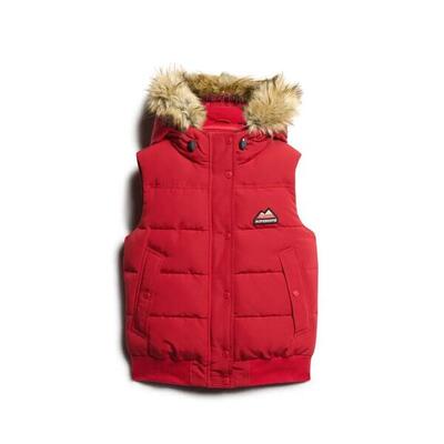 Mouwloos damesjack superdry everest