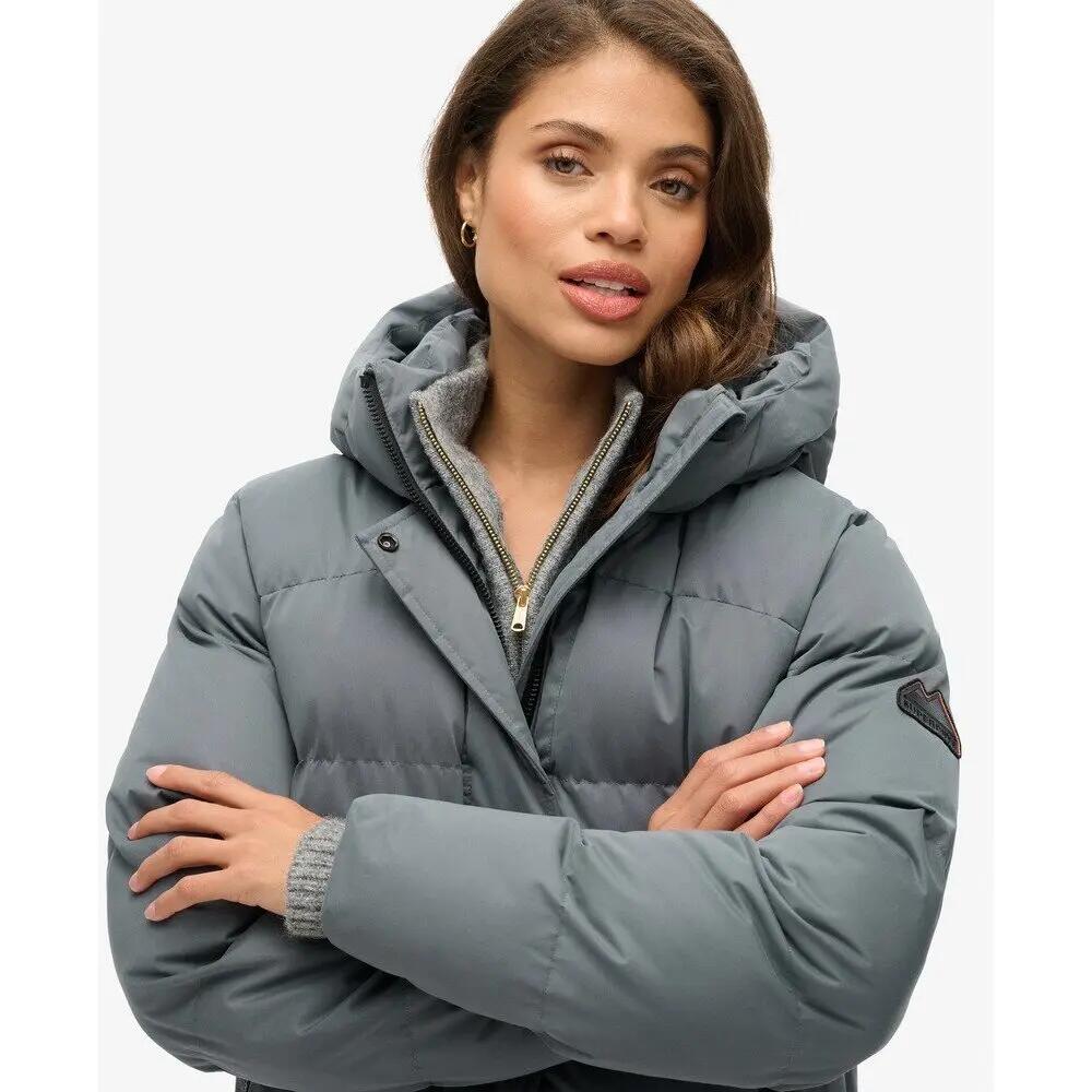 Doudoune longue femme Superdry Longline 5/7