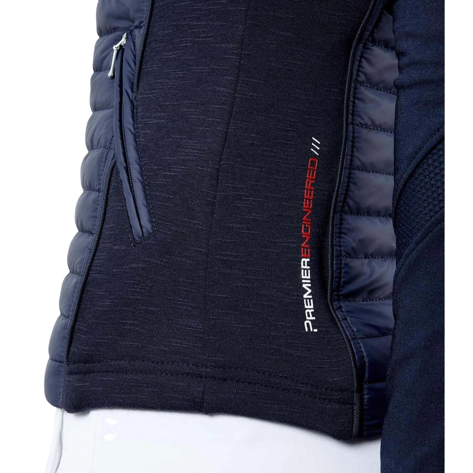 Doudoune sans manche technique hybride femme Premier Equine Lamera 4/4