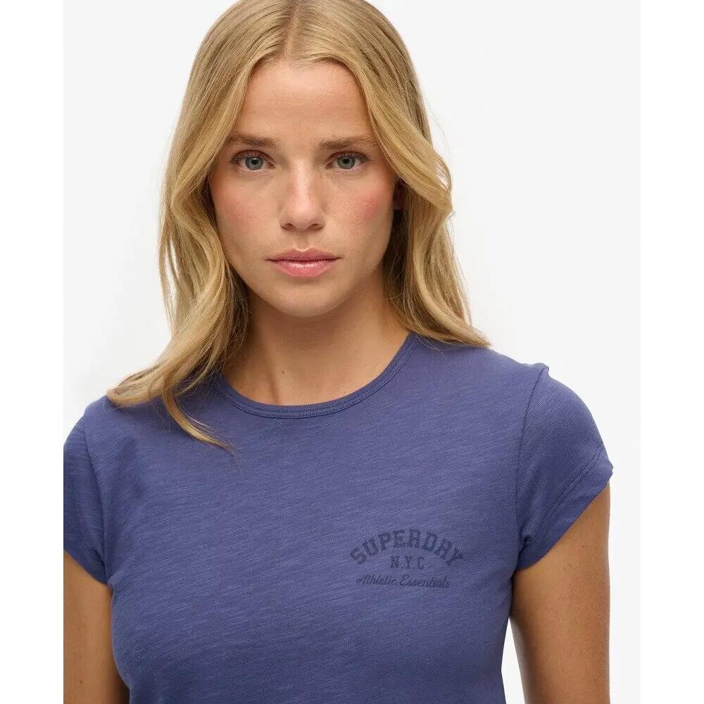 T-shirt de mulher Superdry Athletic Essential Slub 4/5