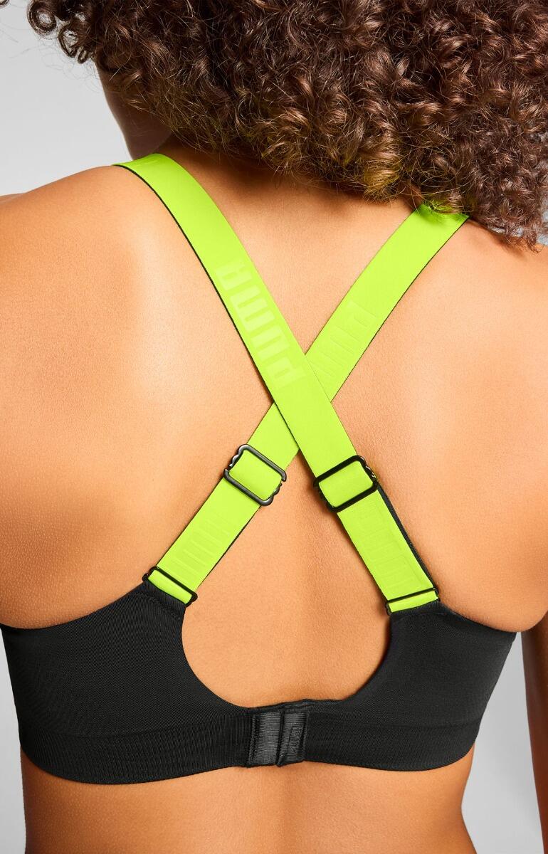 Puma Brassière de Sport Femme 3D Knit Noire 3/6