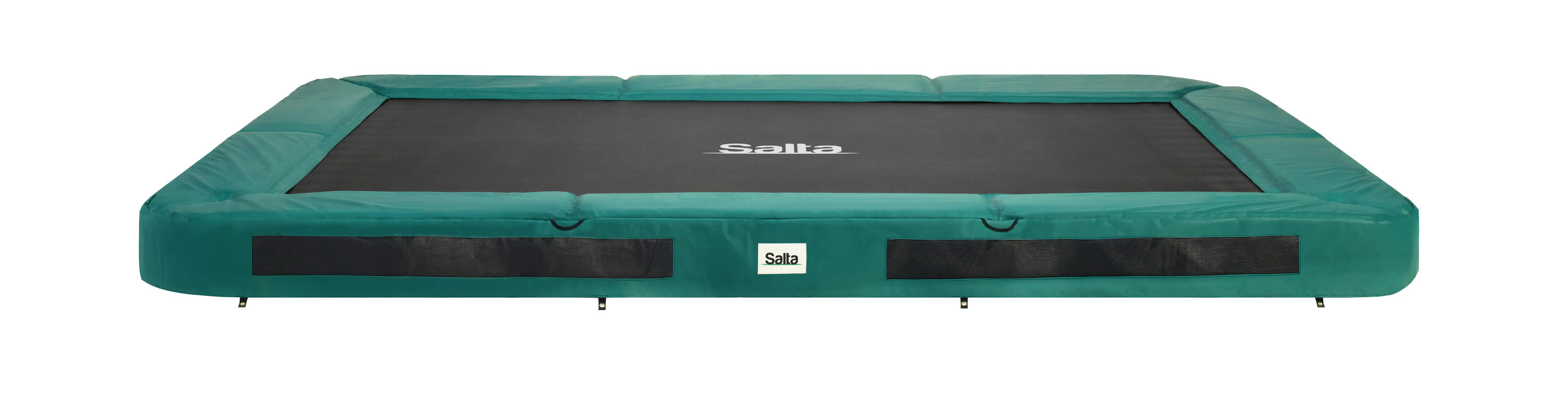 Premium Ground Sports - 366x244cm - Inground trampoline - Rechthoekig - Groen 2/6