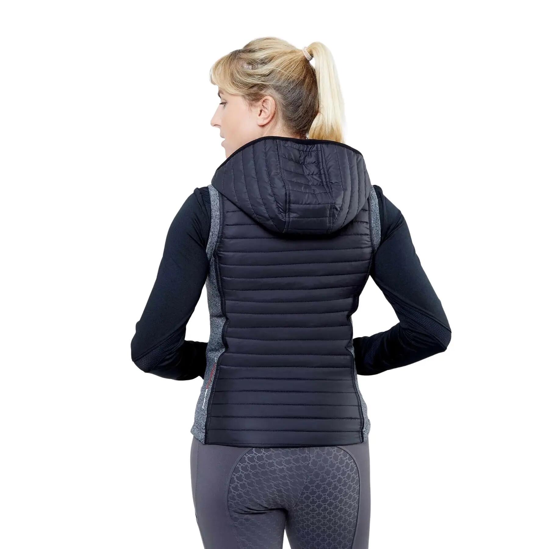 Doudoune sans manche technique hybride femme Premier Equine Lamera 2/4