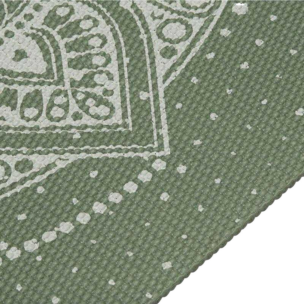 Tapis De Yoga Motif/style Céleste (Vert) Taille unique 3/4
