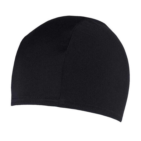 Bonnet De Bain Motif/style Uni Enfant (Noir)