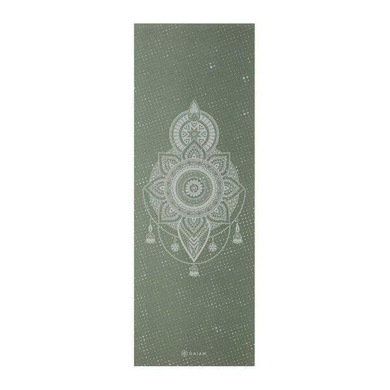 Yogamatte, Nachthimmel Damen und Herren Grün