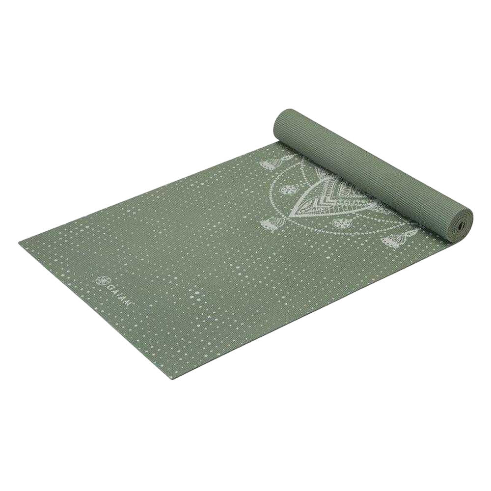 Tapis De Yoga Motif/style Céleste (Vert) Taille unique 4/4