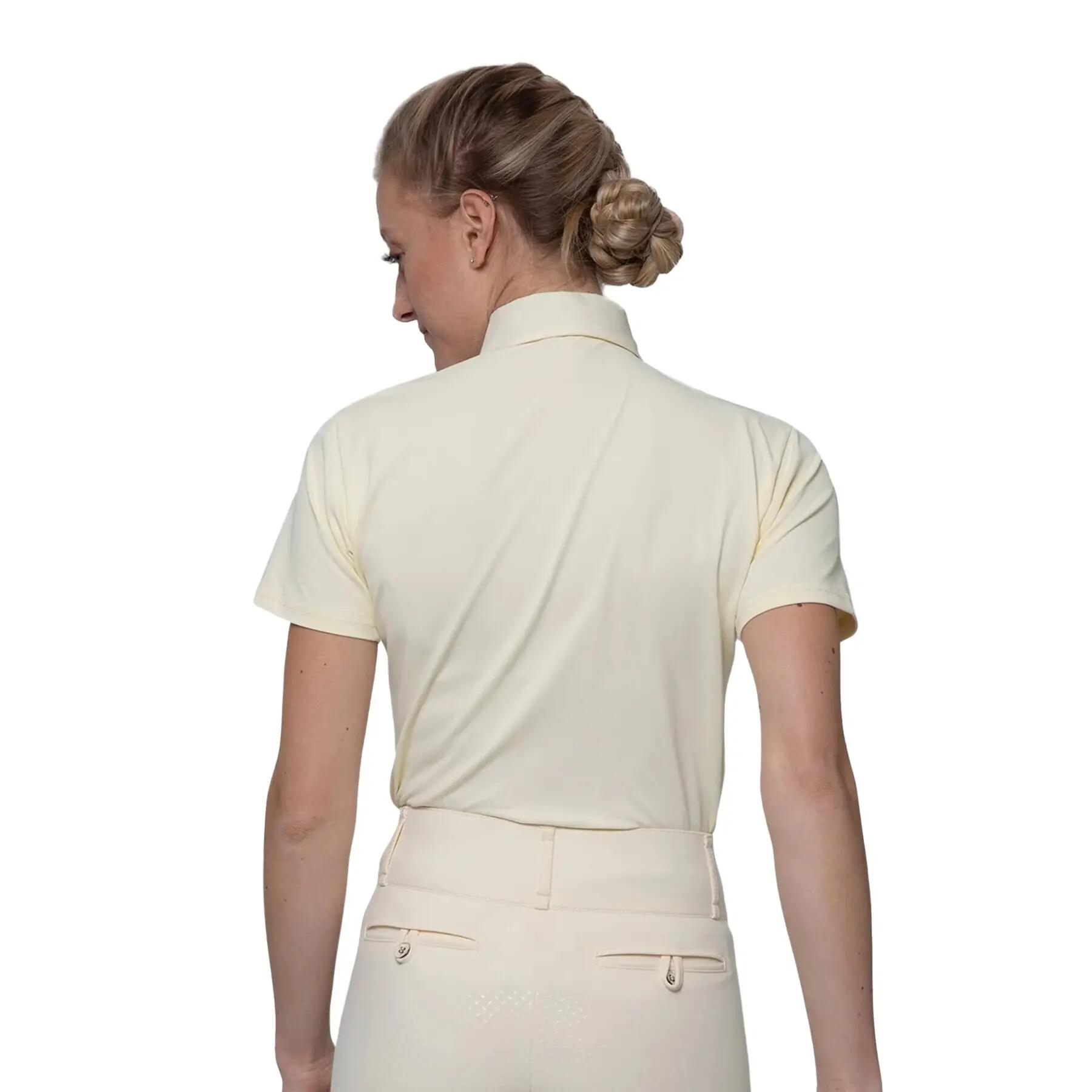 Reitturnierhemd Kurzarm Damen Premier Equine Luciana 3/4