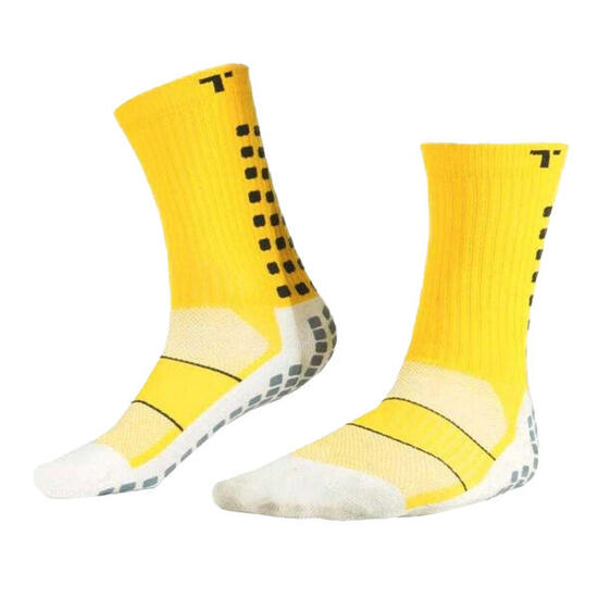 Chaussettes De Foot 3.0 Adulte (Jaune / Blanc)