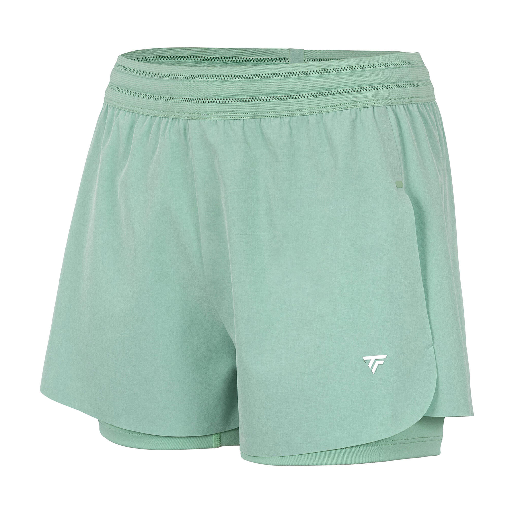 Short Tecnifibre Team Stretch Verde Mujer 6/6