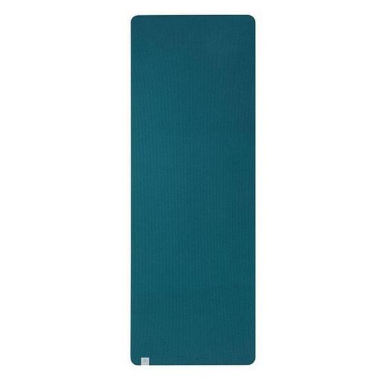 Tapis De Yoga Motif/style À Motifs (Bleu Lac / Gris)