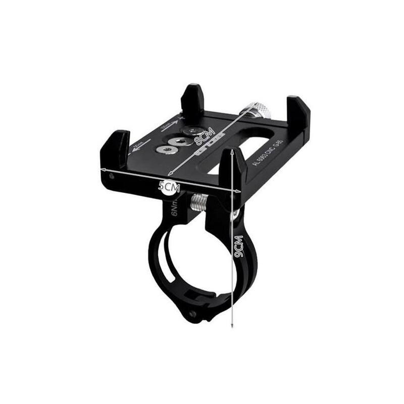 Suport telefon, pentru ghidonul bicicletei, metalic, marime reglabila