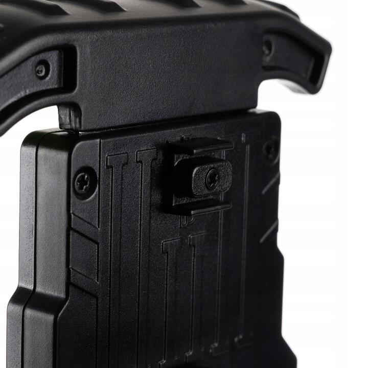 Suport telefon bicicleta reglabil 4.7-7”, montare ghidon, prindere cu surub, ABS
