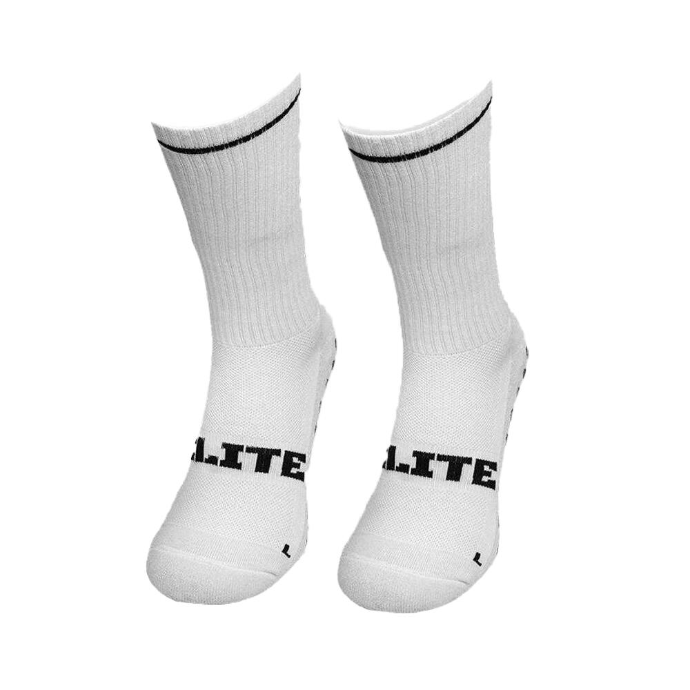 Unisex Adult Elite Socks (White)