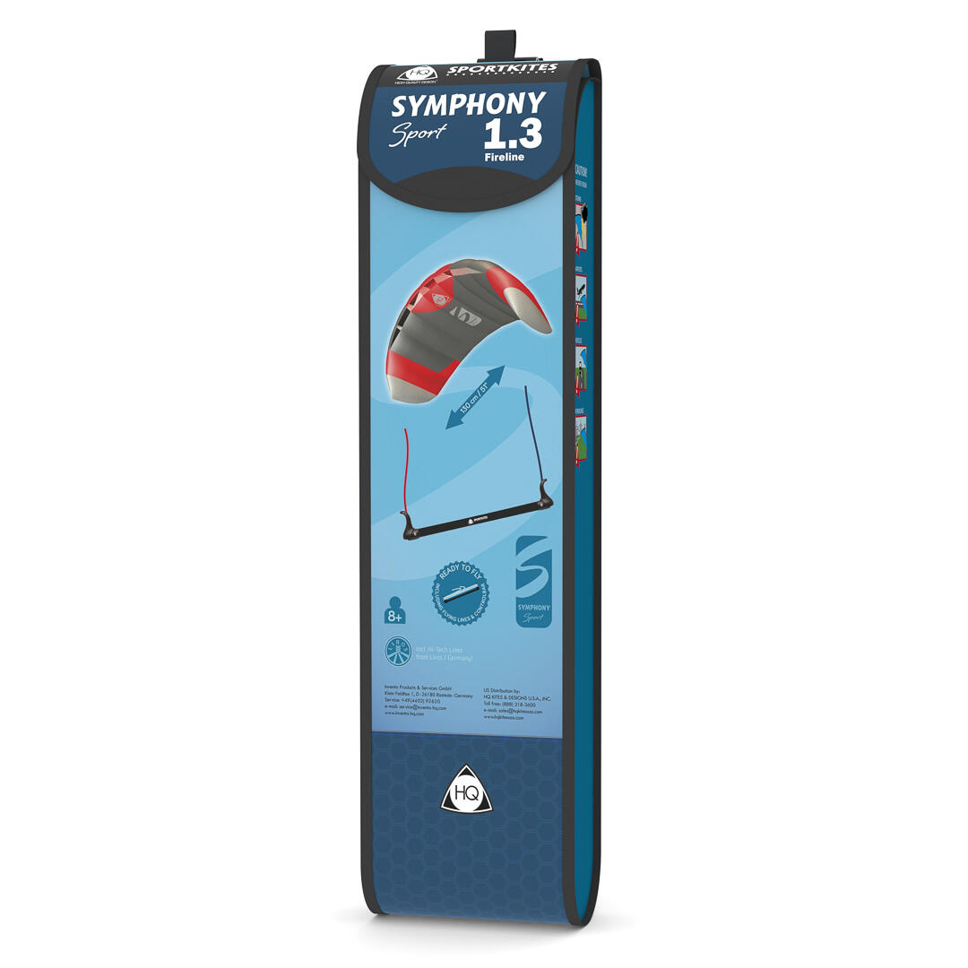 Matrasvlieger HQ Symphony Sport 1.3 Fireline R2F 117709 Grijs 130 x 55 cm 2/4