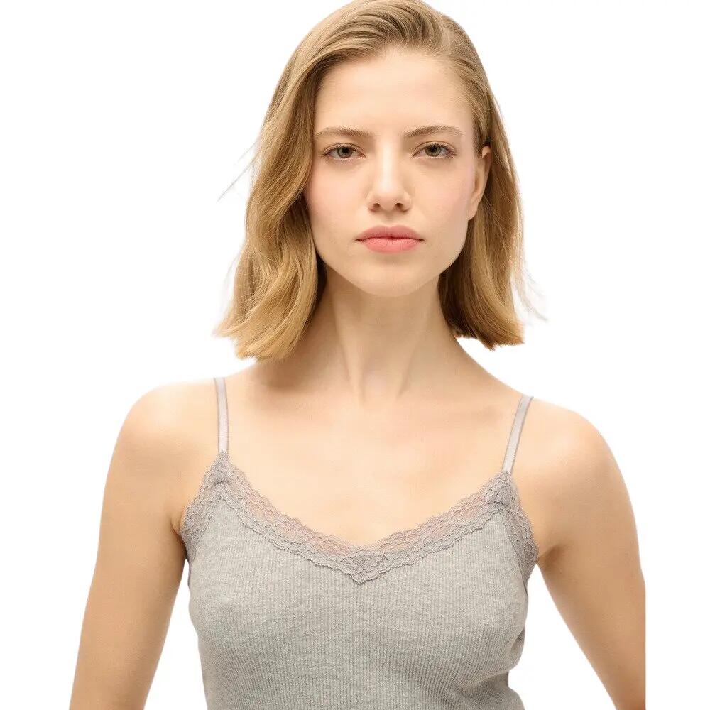 Débardeur court à liseré dentelle femme Superdry Essential 6/6