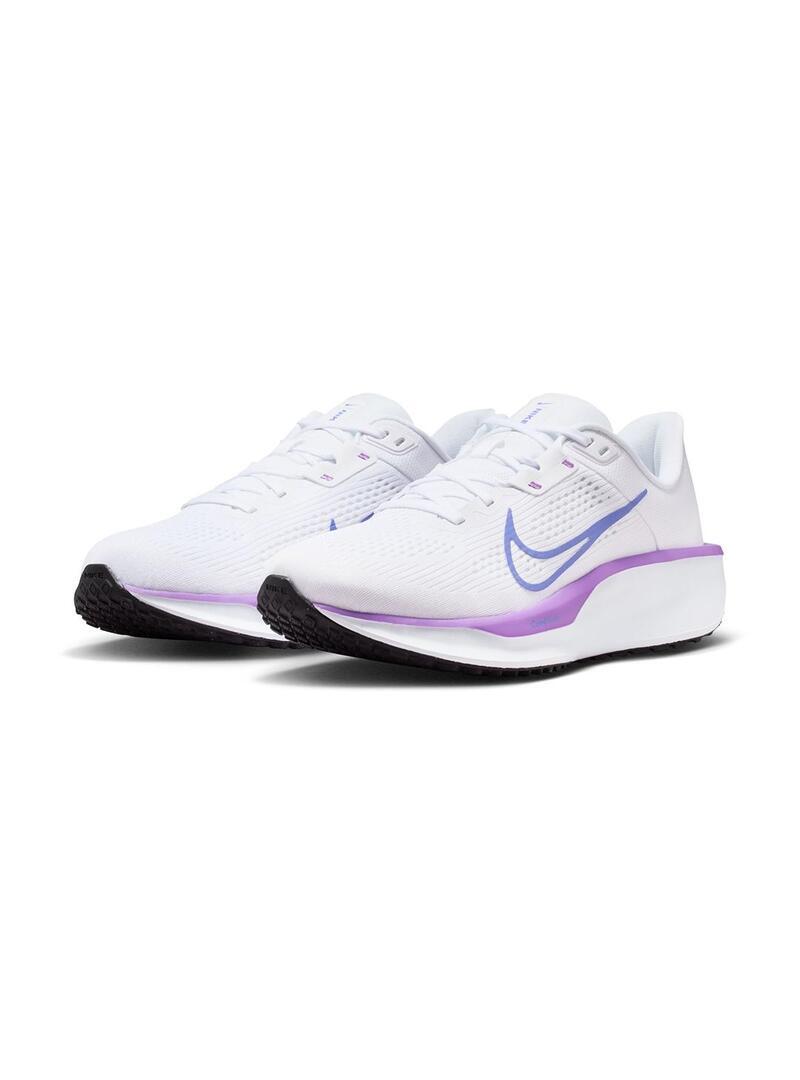 Course et trail pour femme Nike Quest blanc. 6/7