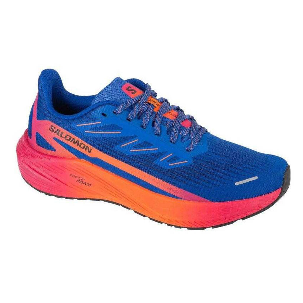 Mens Aero Blaze 2 ISD Running Shoes (Blue/Orange)