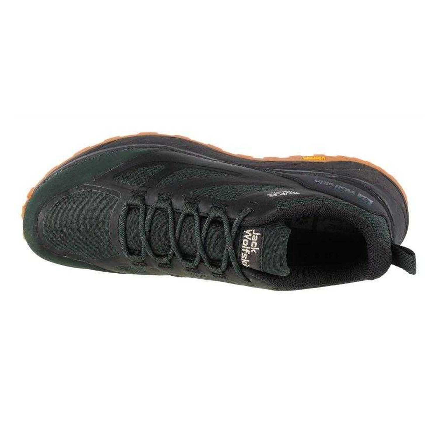 Heren Terraventure Texapore Laag Sportschoenen (Zwart, Groen) 3/4