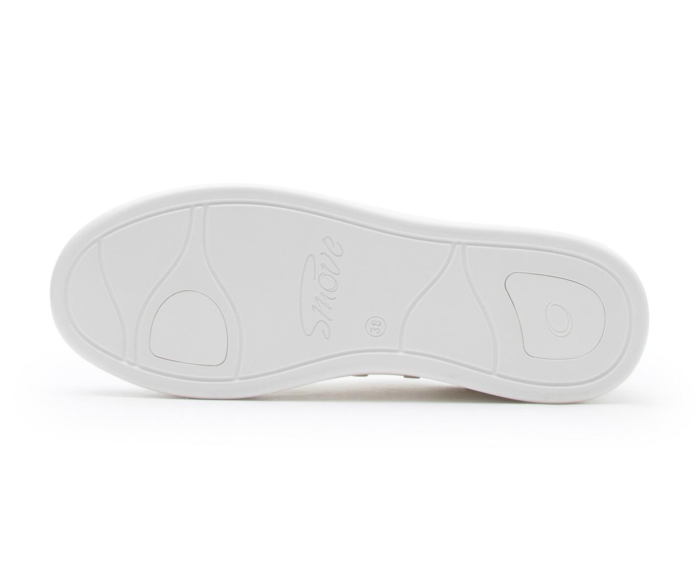 SMOVE Accent Dance Sneaker in white gold for women 7/7