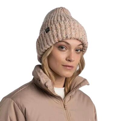 Unisex kim gebreide fleece muts voor volwassenen (grijs)