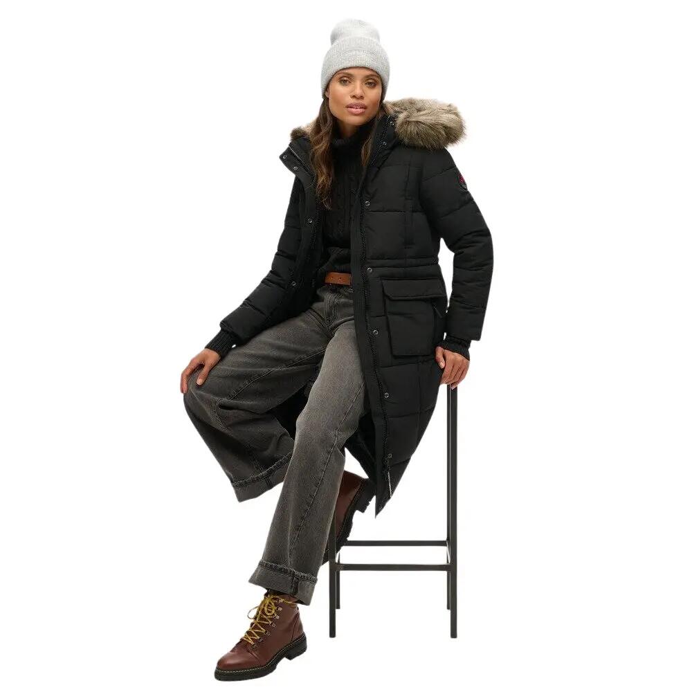 Bonnet dous en maille côtelée femme Superdry 2/4