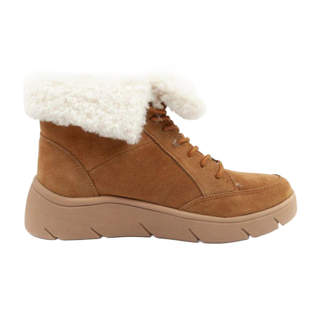Botas a los Tobillos Stelvio para Mujer Marrón, Beige, Crema 3/5