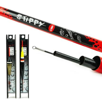 FISH-XPRO zestaw 4m - spławiki - haczyki - ołów