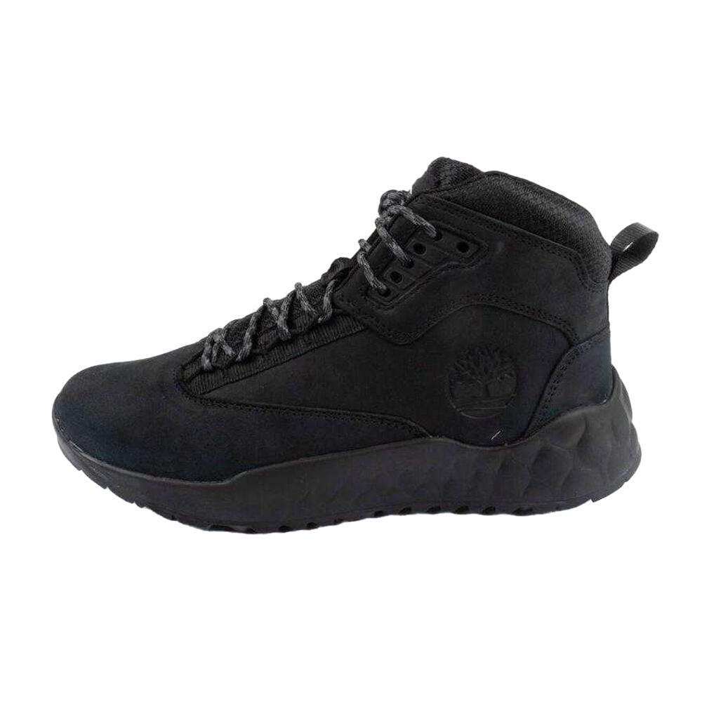 Leren herenschoenen (Zwart) 3/5