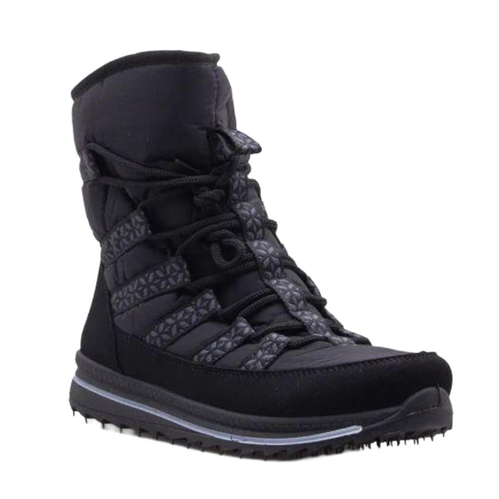 Womens/Ladies Snow Boots (Black)