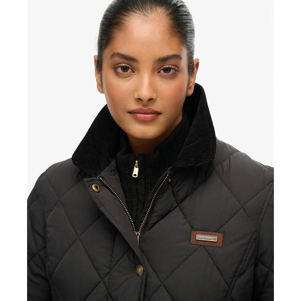 Doudoune femme Superdry Cord Trimmed Liner 6/6