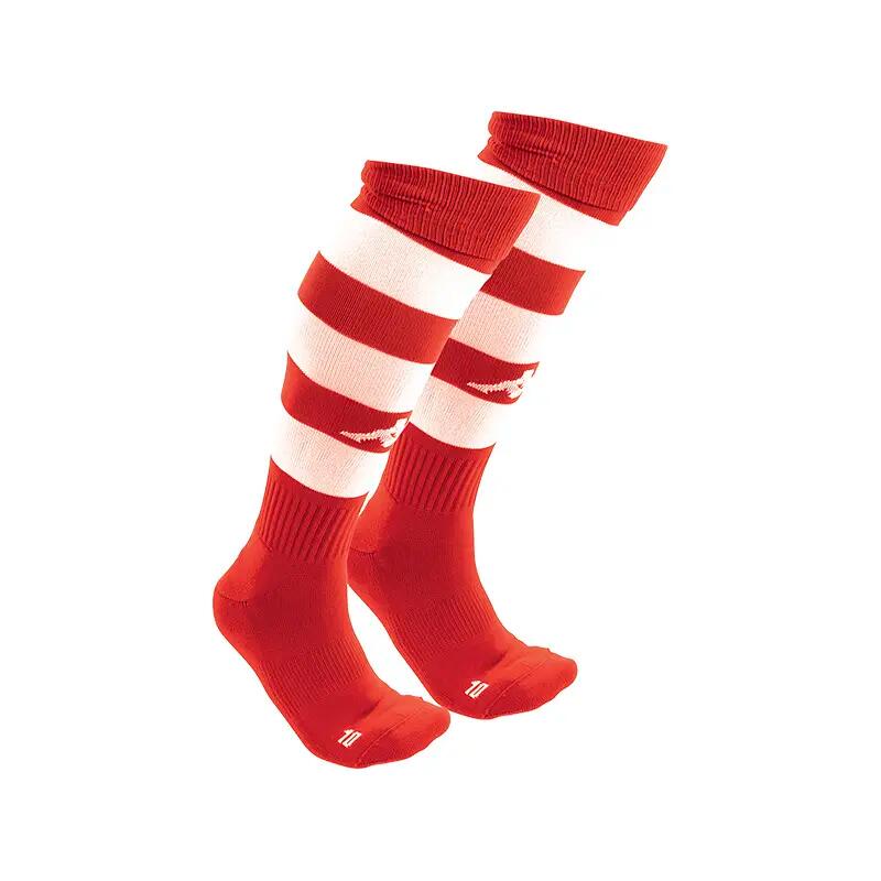 Chaussettes football adulte Lipeno rouge 2/7