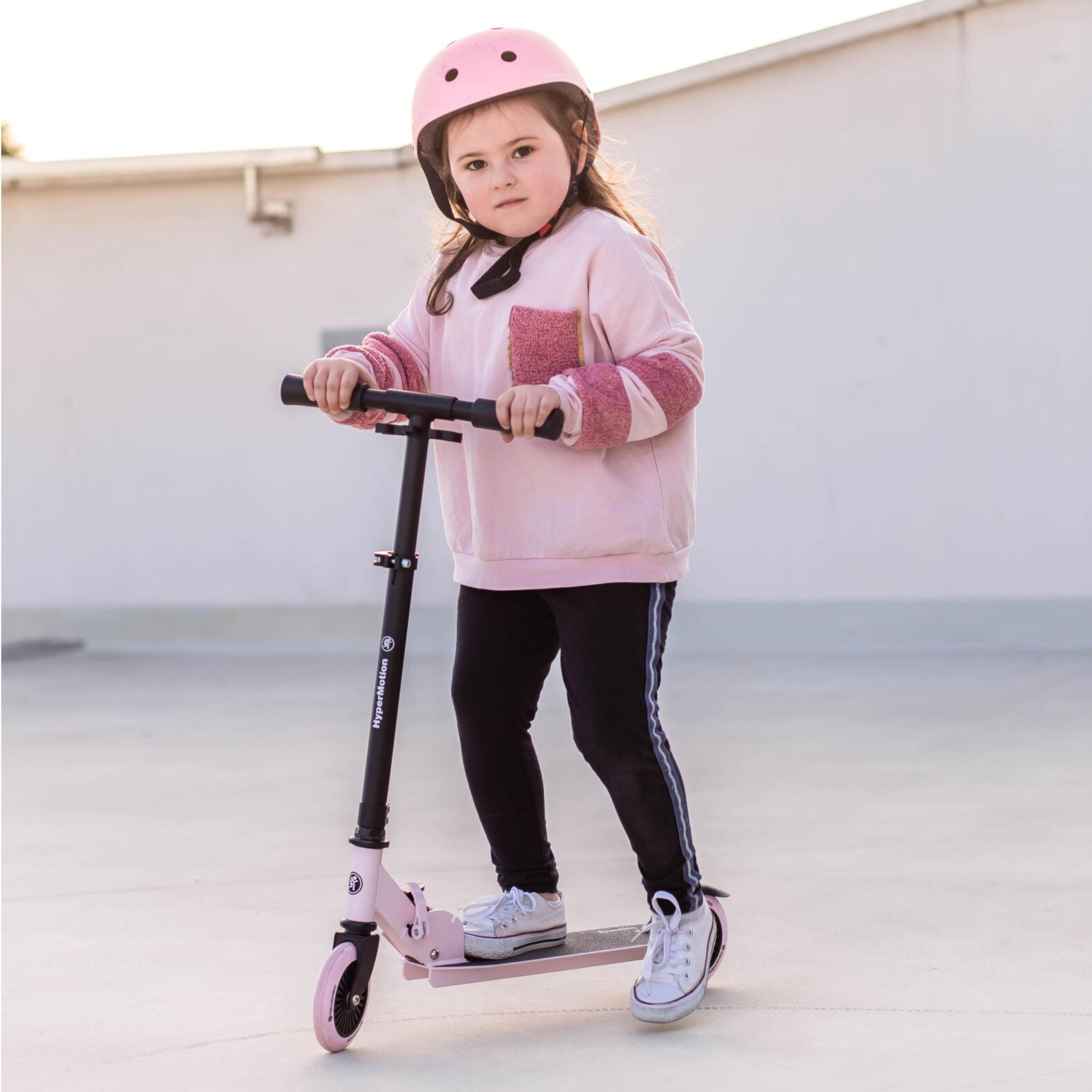 Trottinette Enfant Pliable Willy Rose Poudré 125mm ABEC-7 Légère 2.2kg 2/7