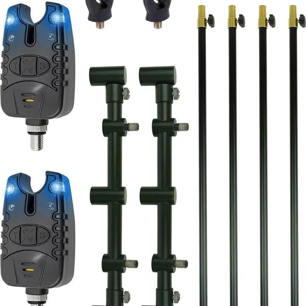 2 Rod Goalpost Set - Adjustable - Bite Alarms, Banksticks and Buzz Bars