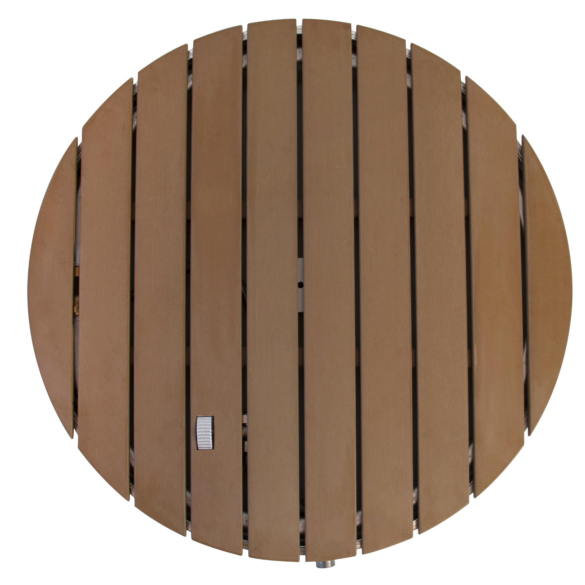 Outdoor Gartendusche Bodendusche, rund Ø 74 cm, mit
Gartenschlauchanschluß 5/7
