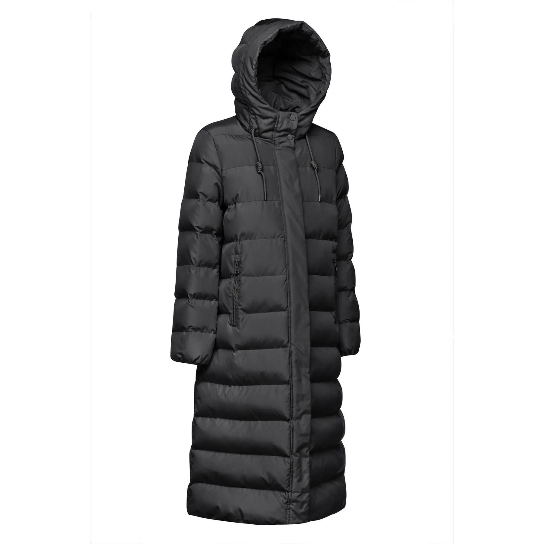 Lange Daunenjacke mit Kapuze, Damen Geox Anylla 2/2