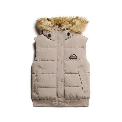 Mouwloos damesjack superdry everest