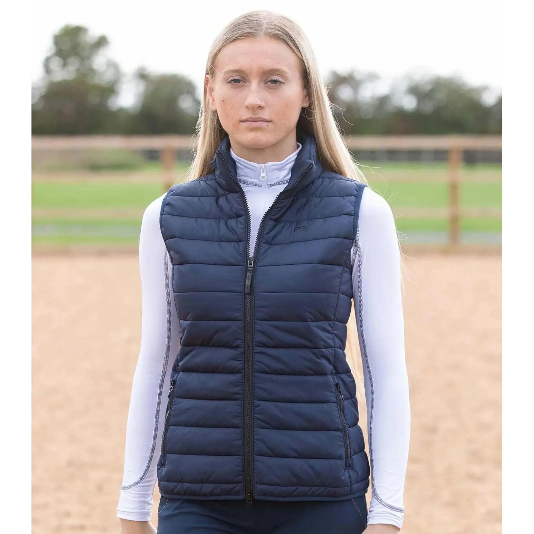 Mouwloos damesjack Premier Equine Dante 3/4