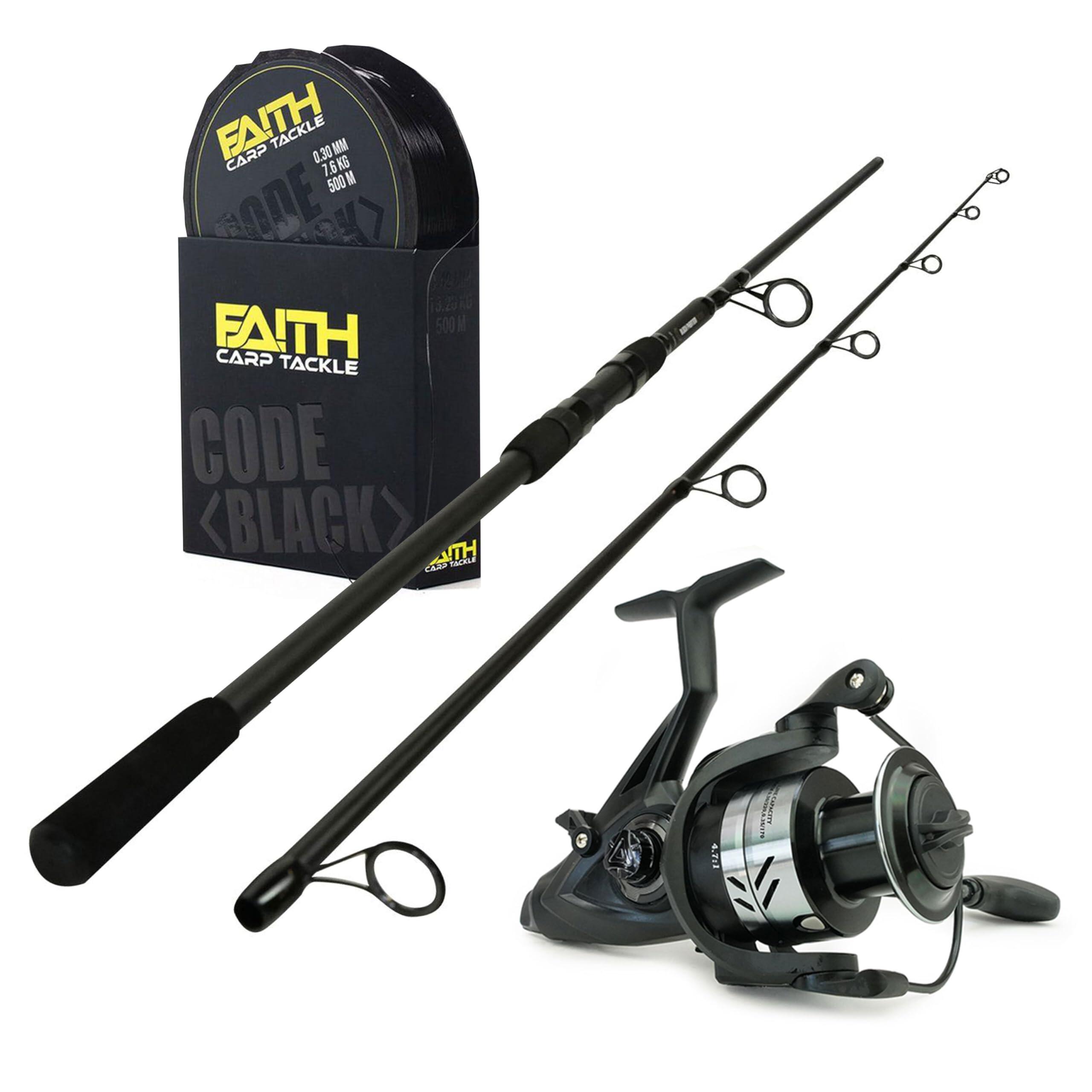 negru Phantom Hybrid Set 10FT Karper lanseteet