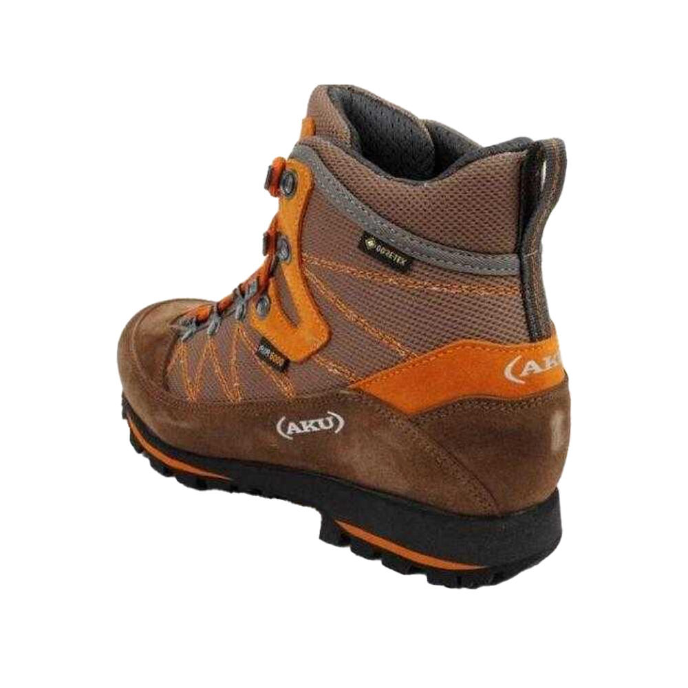 Dames Trekker Leren GORETEX Trekking Trainers (Bruin) 2/5