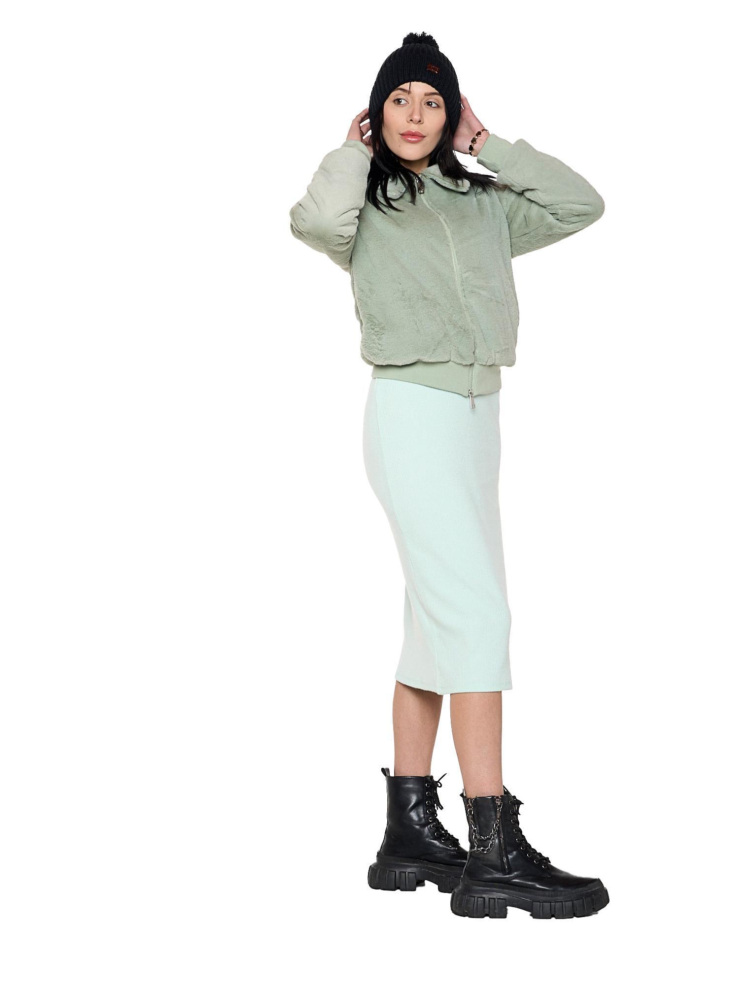 Veste d'hiver douce en sherpa « Jamais sans » pour femmes 3/8