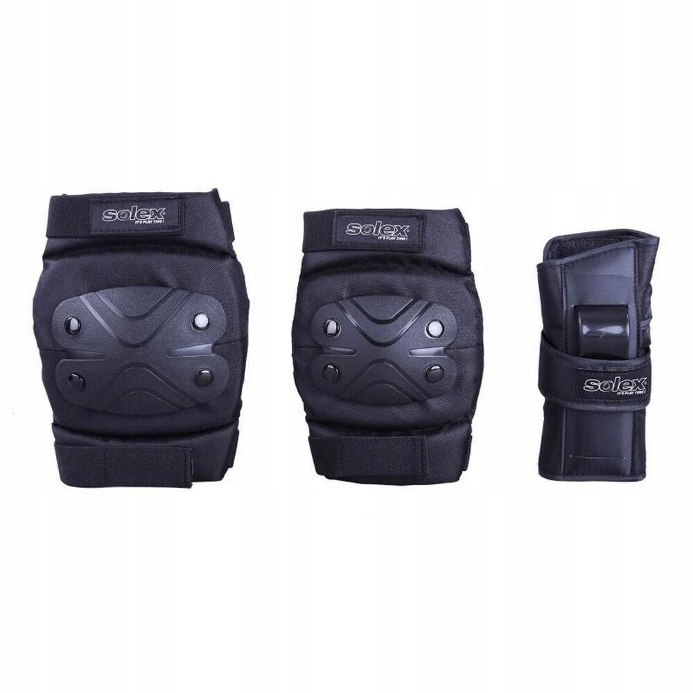 Protectores Corporales de Equitación Negro M 4/4