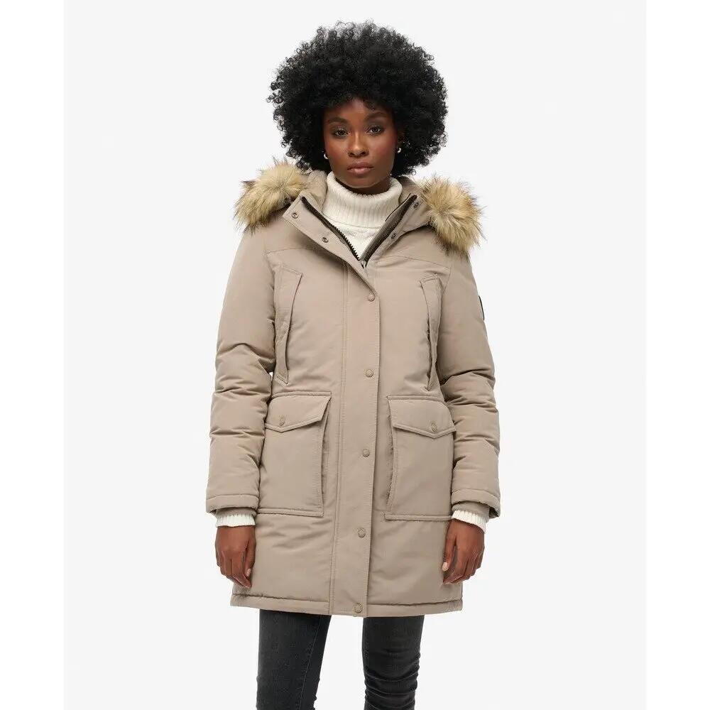 Parka en fausse fourrure femme Superdry Everest 2/7